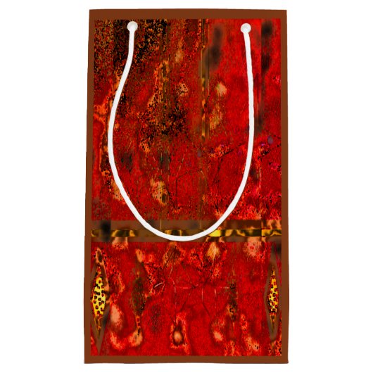 "Tribale gloed" (Small) Gift Bag Klein Cadeauzakje (Voorkant)