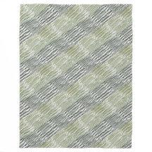 Tribale groene strepen abstract patroon