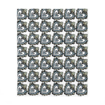 Tribale Hart Mandala Vispatroon Ontwerp