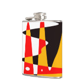 Tribale kolf Matige Native Art Drink Flasks Heupfles (Links)