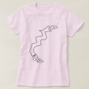 Tribale kunst - Geoglyph Oudheid T-shirt