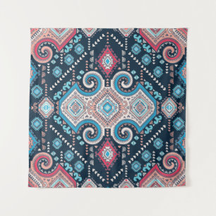 Tribale mexicaanse  etnische naadloze patronen wandkleed