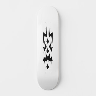 Tribale minimalistische zwarte en witte moderne st skateboard