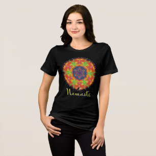 Tribale Namaste Kaleidoscoop T-Shirt