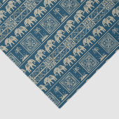 Tribale olifant & bomen tissuepapier (Detail)