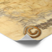 Tribale Oorlogsdans Native Art Poster (Hoek)