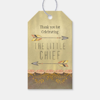 Tribale Pijl Baby Shower Cadeaulabel