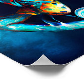 Tribale pisces poster (Hoek)