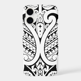 Tribale polynesiaanse tatoeage met Samoaanse eleme