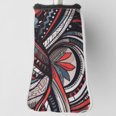 Tribale Prints Golfheadcover (Draai 90)