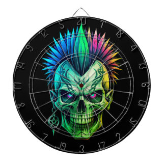 Tribale Schedel Dartbord