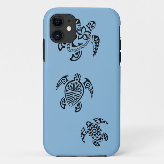 Tribale schildpad — ontwerp Case-Mate iPhone case (Achterkant)