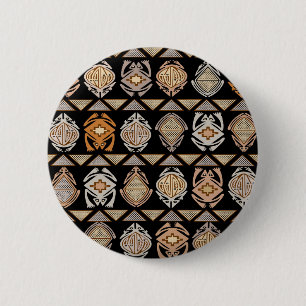 Tribale Sprong Kikkers Ronde Button 5,7 Cm