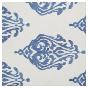 Tribale stammen van de kattenblauw en de witte voc stof