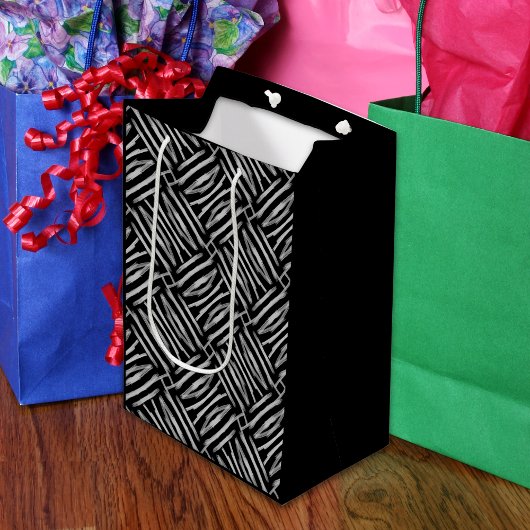 Tribale strepen medium cadeauzakje