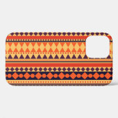 Tribale textuur:  strepenpatroon. Case-Mate iPhone case (Achterkant (horizontaal))