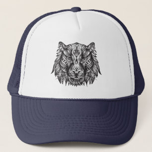 Tribale tijger trucker pet