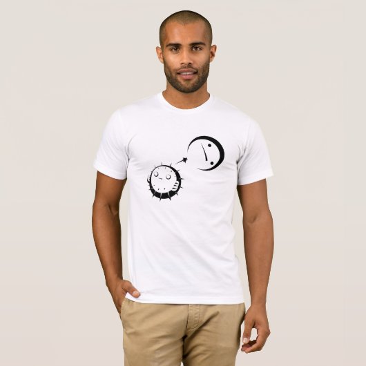 Tribale vis t-shirt (Voorkant volledig)