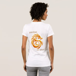 Tribale Vlam Crest & Filipijnse Draak T-shirt