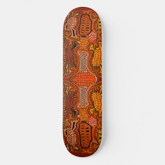 Tribale VooDou Geesten Skateboard (Voorkant)