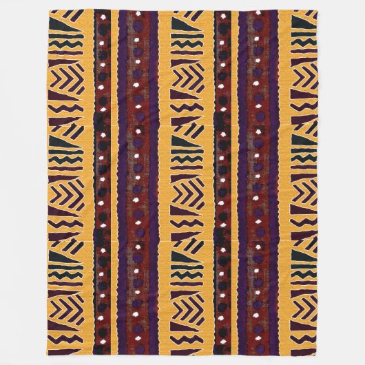 "Tribale wandtapijten": Fleece Deken (Voorkant)