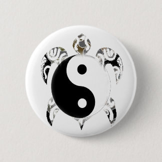 Tribale Zee Turtle Ronde Button 5,7 Cm