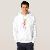 tribale zeepaardje hoodie (Voorkant volledig)
