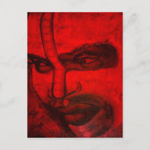 Tribale ziel briefkaart