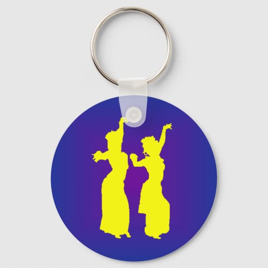 Tribale zisters sleutelhanger (Voorkant)