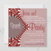 Tribalitic Sweet Invitation d'anniversaire (Dos)