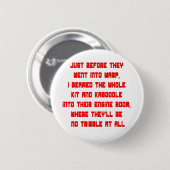 Tribble Button (Voorkant /achterkant)