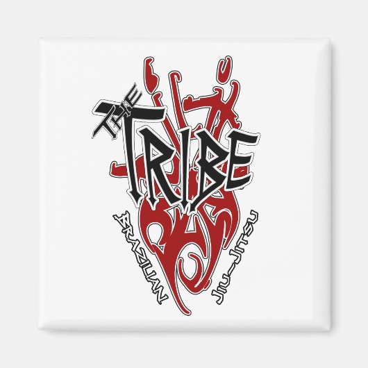 tribe square magnet magneet (Voorkant)
