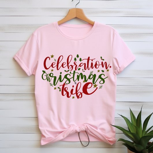TRIBE T-SHIRT DE LA FÊTE DE NOËL