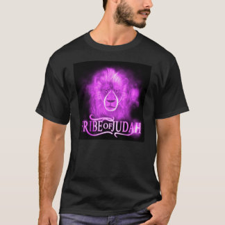 Tribe van Judah - Paarse lion T-shirt