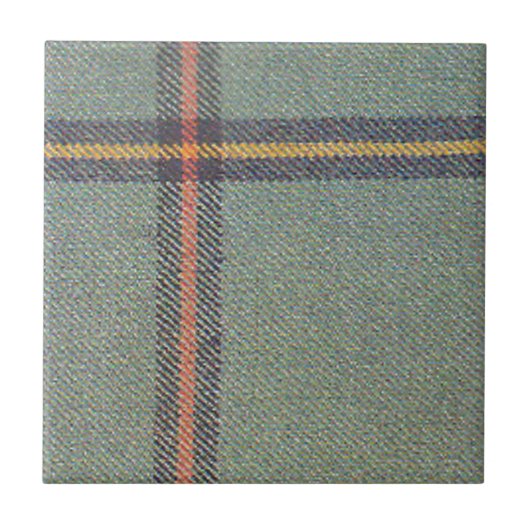 Tribe van mrt/marr-ancient Tartan Tegeltje (Voorkant)