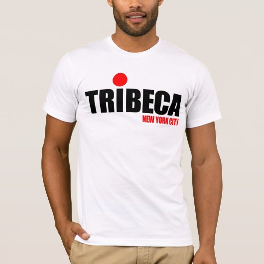 Tribeca NYC logo T-shirt (Voorkant)
