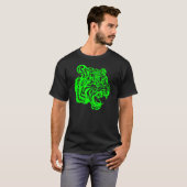 Tribel Tiger, Limoen Misfit T-shirt (Voorkant volledig)