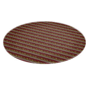 Tribisch patroon snijplank