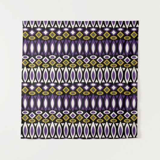 Tribisch patroon wandkleed (Voorkant)