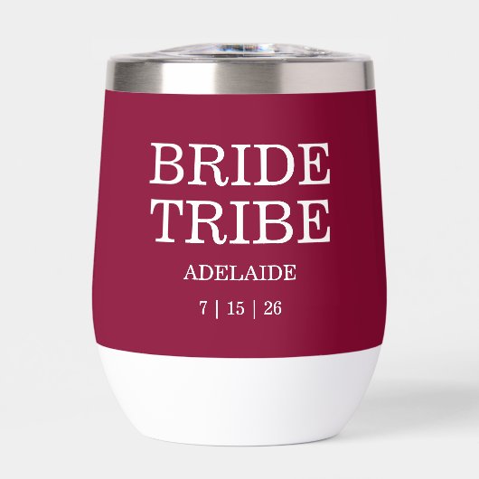 Tribu de la Mariée Cranberry Rouge (Avant)