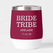 Tribu de la Mariée Cranberry Rouge (Arrière)