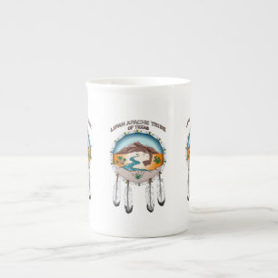 Tribu de Lipan Apache de tasse de porcelaine