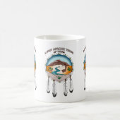 Tribu de Lipan Apache du Texas tasse de blanc de (Centre)