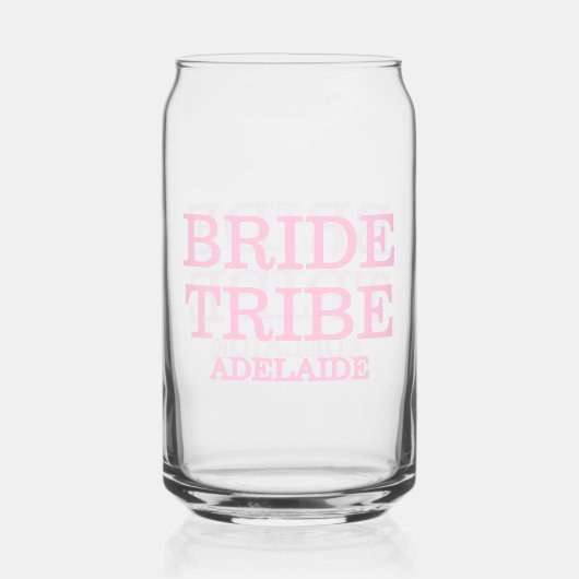Tribu de mariée Fête de mariage Rose (Recto)