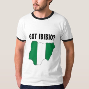 tribu d'ibibio, T-shirt du Nigéria et etc.