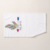 Tribu familiale personnalisée (Serviette à main)