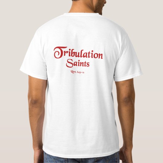 Tribulation Saints Rev. 6-1 T-shirt (Achterkant)