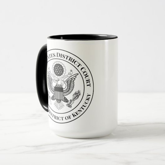 Tribunal de district des États-Unis - EDKY Mug (Devant gauche)