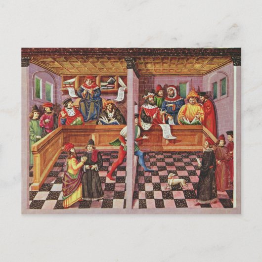 Tribunal de Scientists Briefkaart (Voorkant)