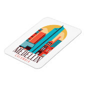  tribune in Colombia Magneet (Linkerzijde)